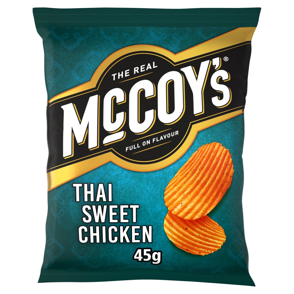 MASMcCoy's Thai Sweet Chicken Grab Bag Crisps 45g-Food