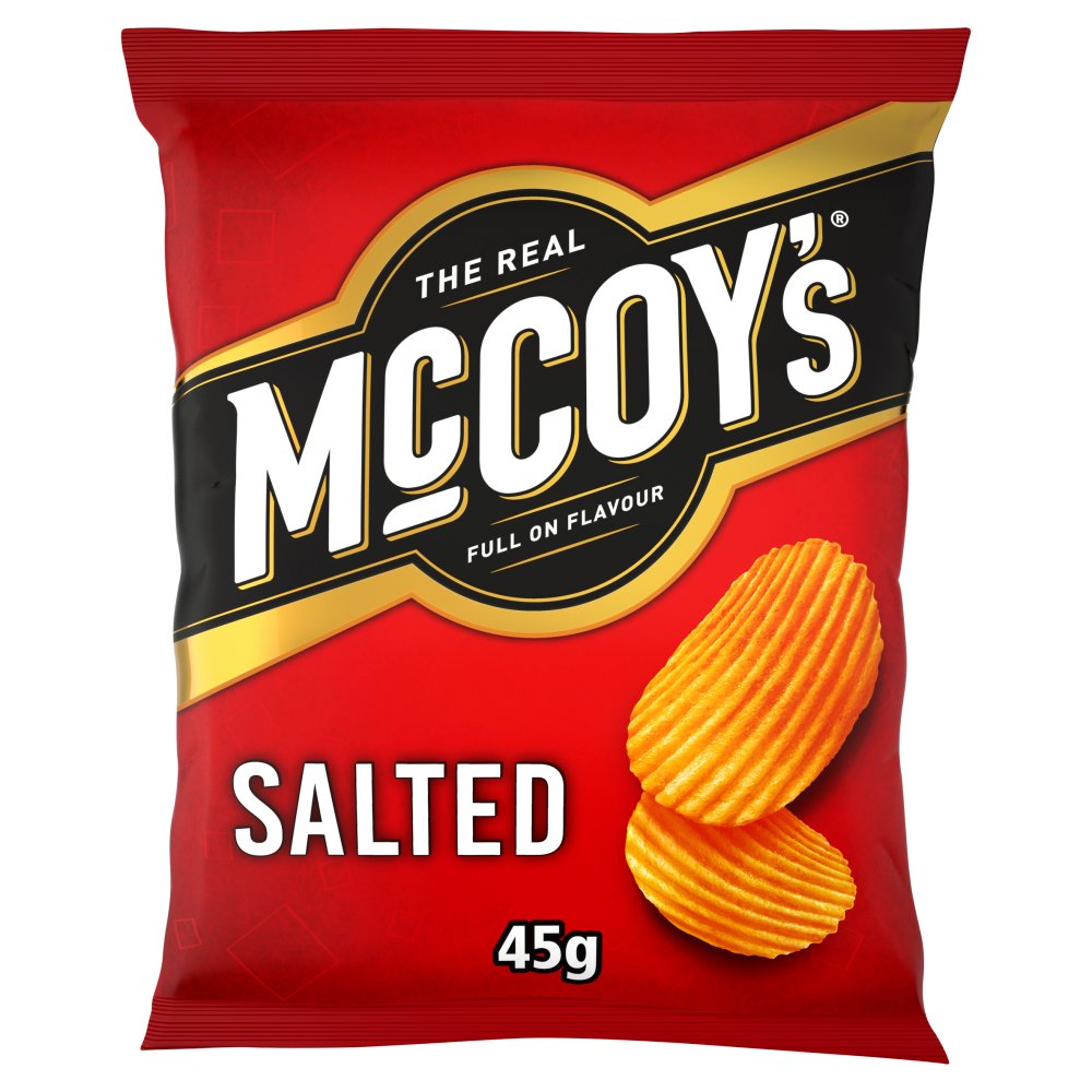 MASMcCoy's Salted Grab Bag Crisps 45g-Food