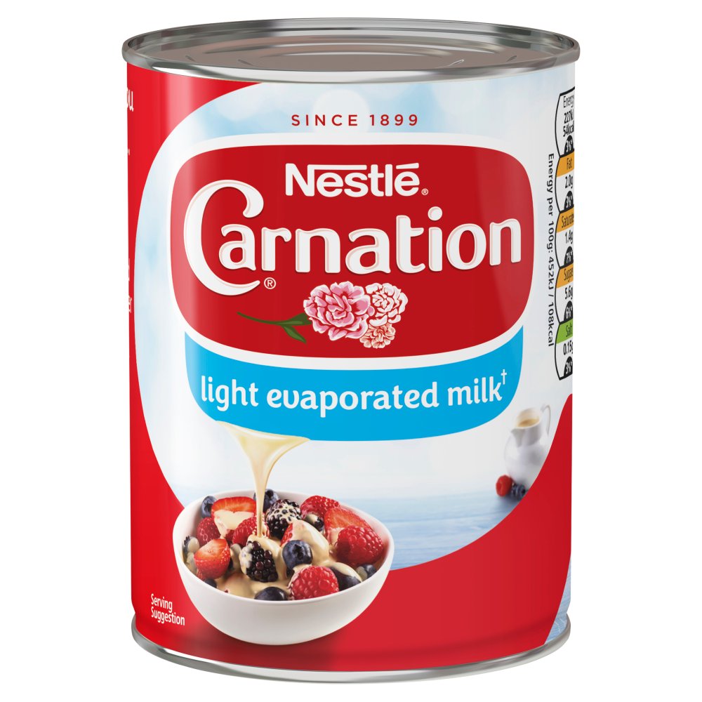 MASCarnation Light Evaporated Milk 410g-Food
