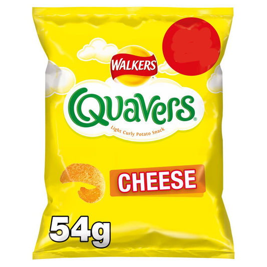Walkers Quavers Cheese Snacks 54g-Food