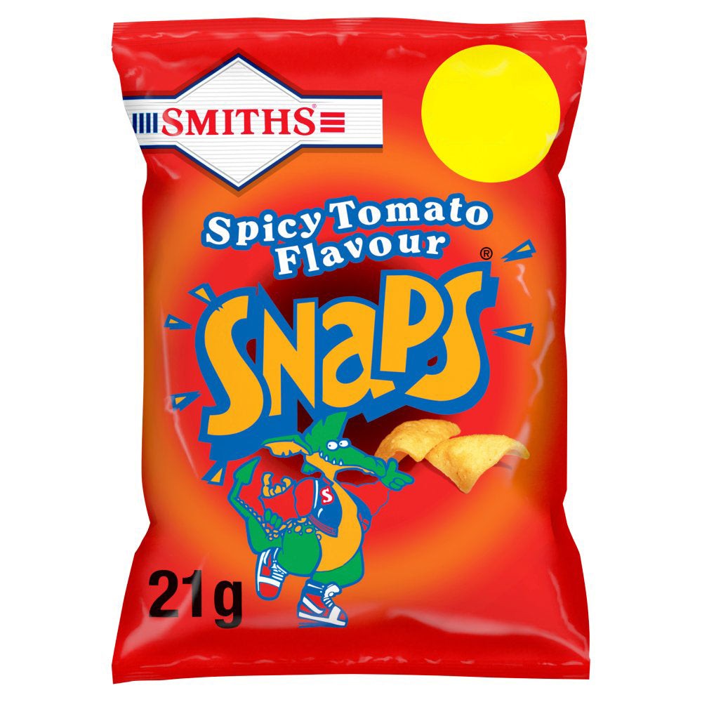 Smiths Snaps Spicy Tomato Snacks 21g-Food