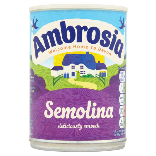 Ambrosia Semolina Dessert Can 400g