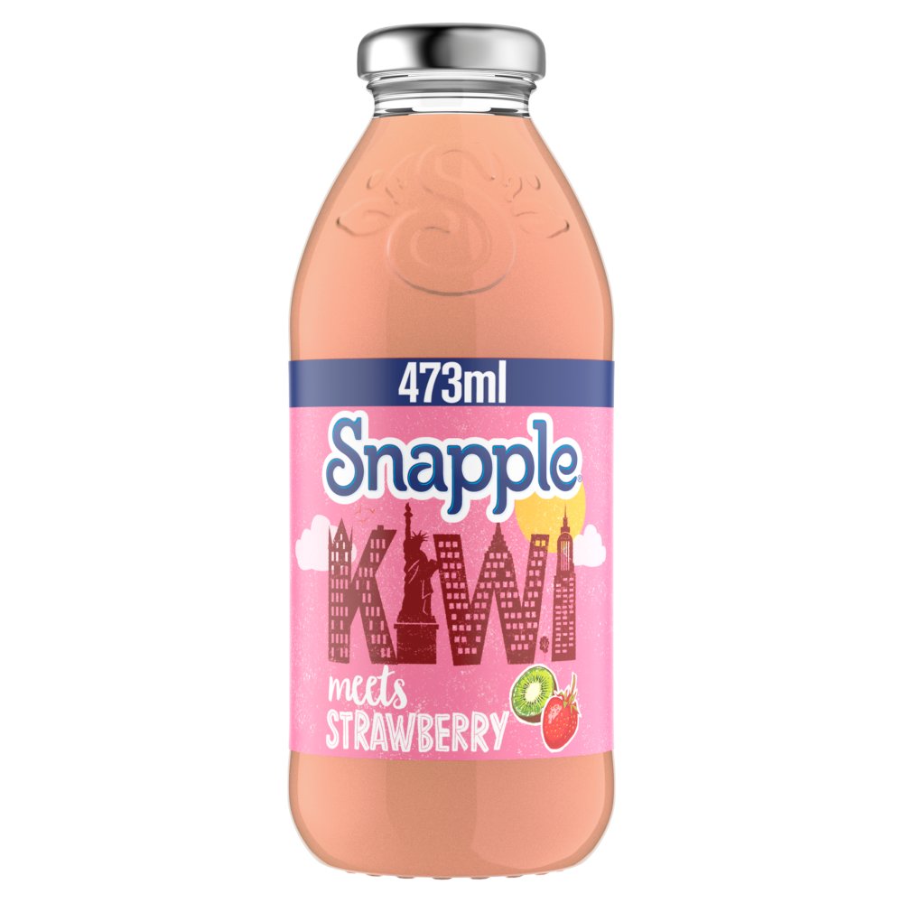 Snapple Kiwi Meets Strawberry 473ml-Food