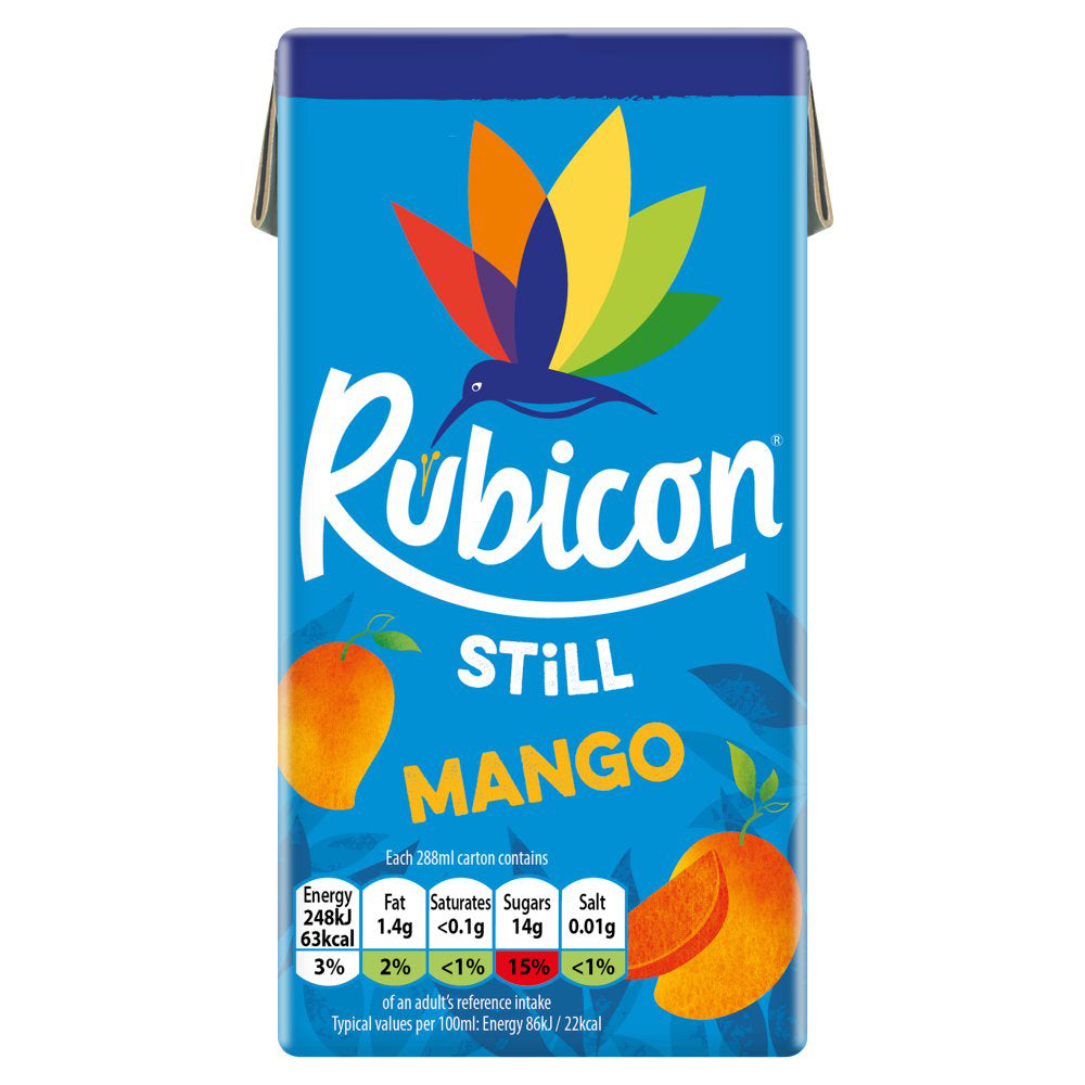 Rubicon Still Mango Juice Drink 288ml-Food