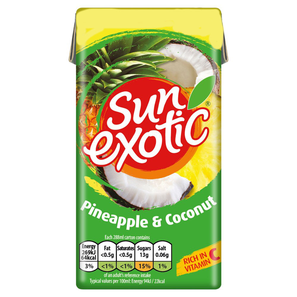 Sun Exotic Pineapple & Coconut 288ml-Food