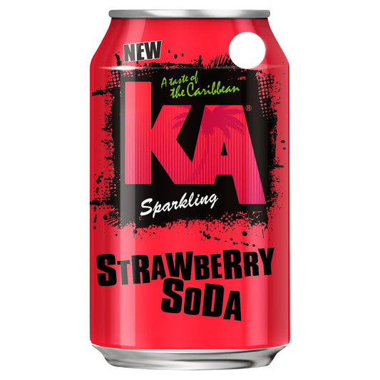 KA Sparkling Strawberry Soda 330ml-Food