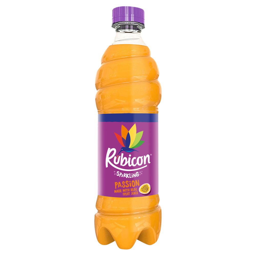 Rubicon Sparkling Passion Fruit Juice Drink 500ml-Food