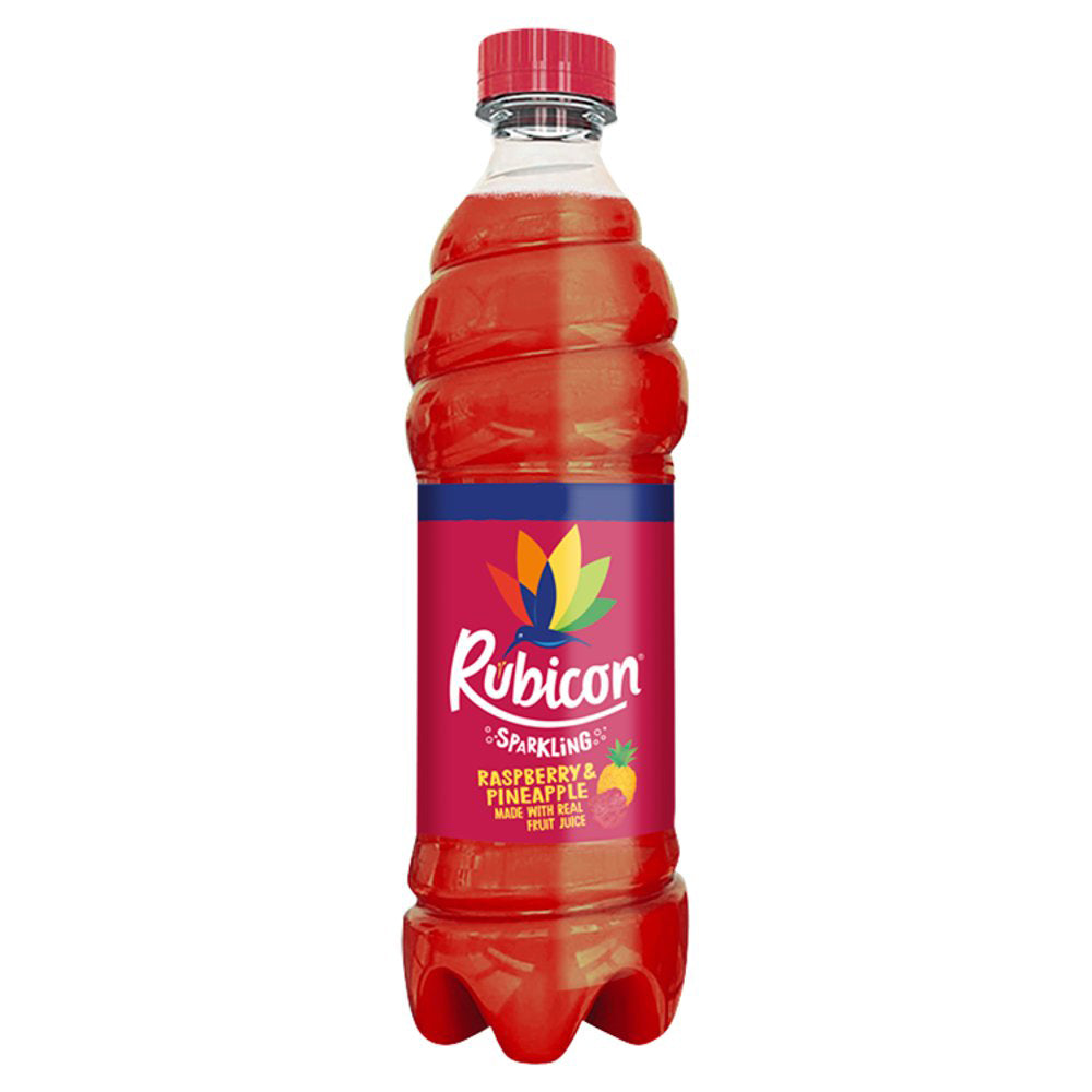 Rubicon Sparkling Raspberry Pineapple 500ml Bottle-Food
