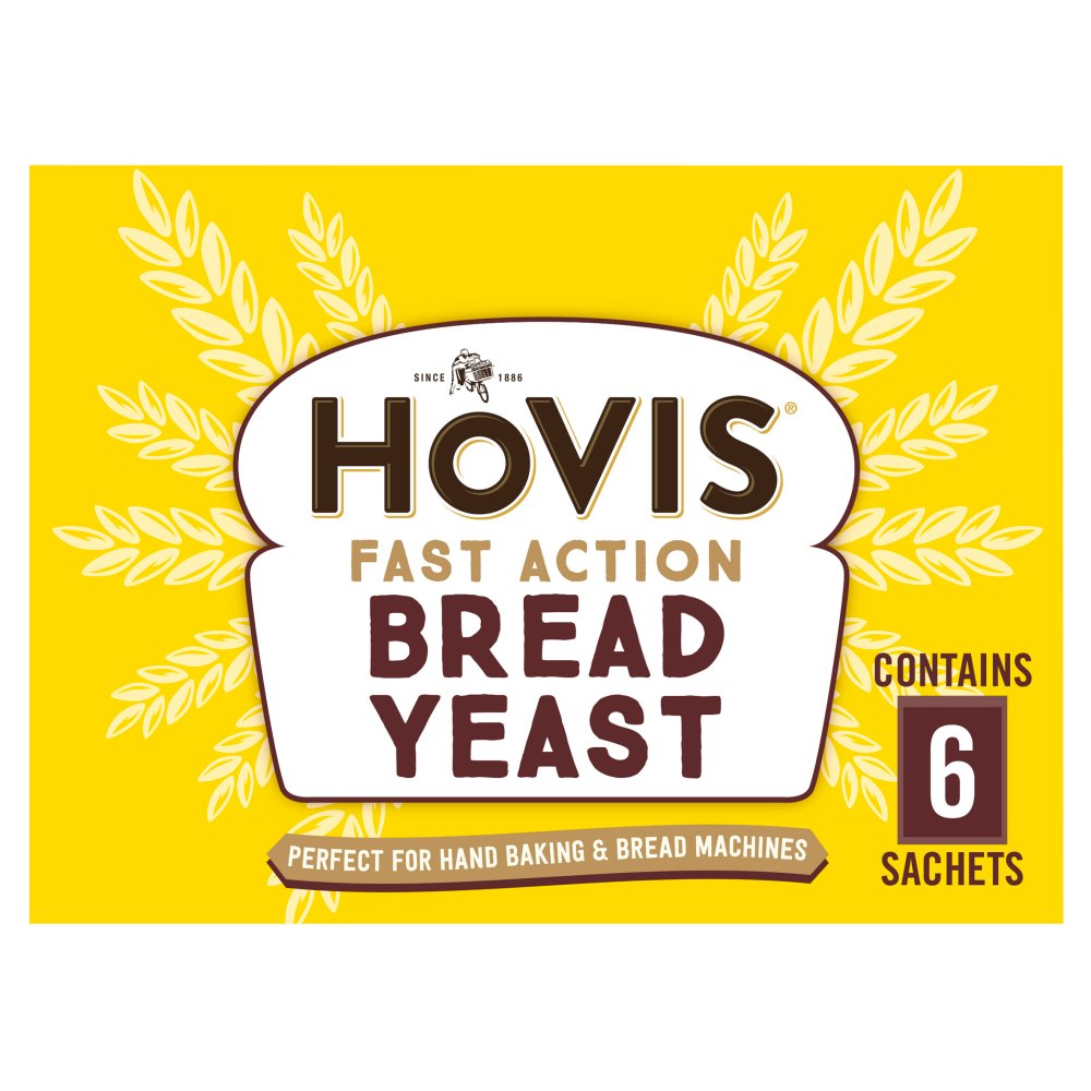 MASHovis Fast Action Bread Yeast 6 x 7g (42g)-Food