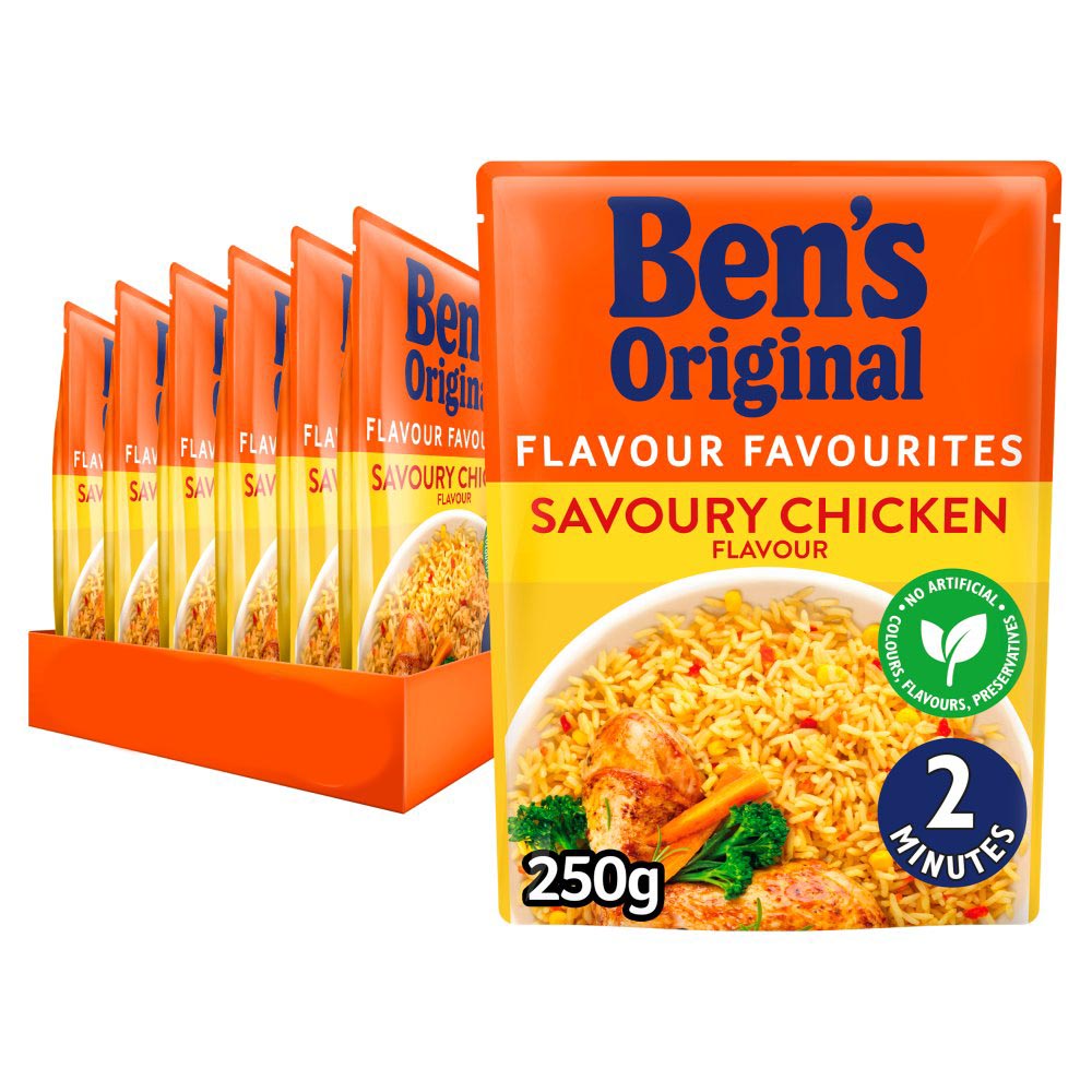 MASBens Original Savoury Chicken Microwave Rice 250g-Food