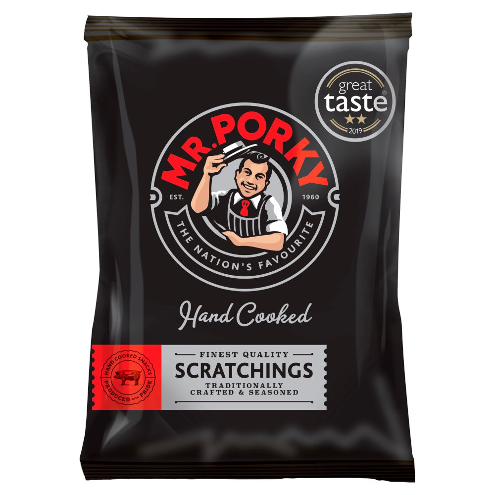 MASMr. Porky Hand Cooked Scratchings 30g-Food