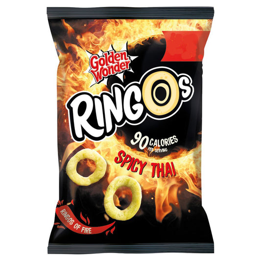 MASGolden Wonder Ringos Spicy Thai Ringos of Fire 55g-Food