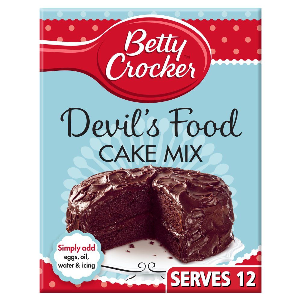MASBetty Crocker Devil's Food Chocolate Cake Mix 425g-Food