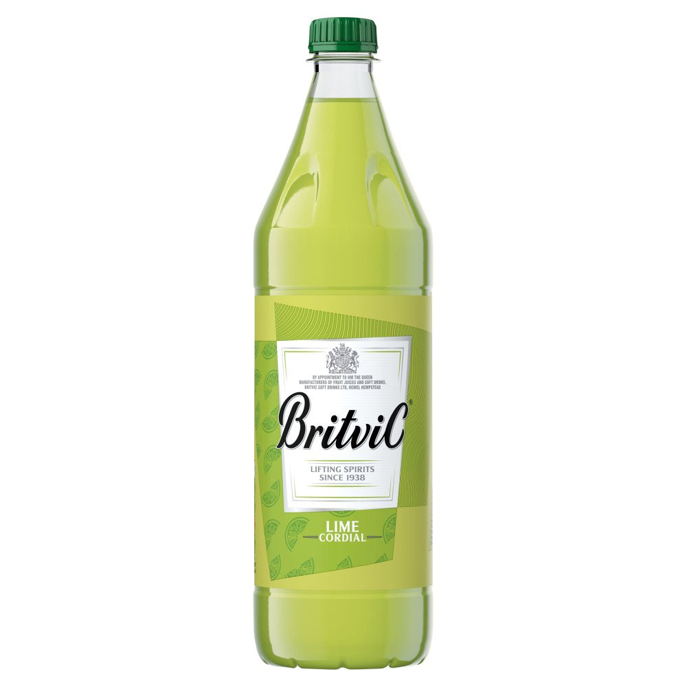 Britvic Lime Cordial 1L-Food