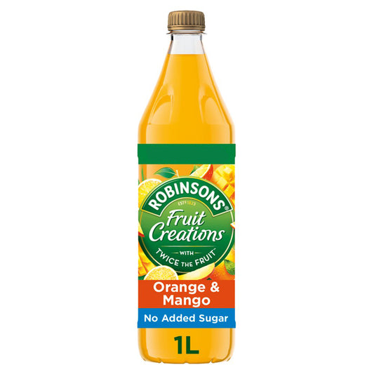 Robinsons Fruit Creations Orange & Mango Squash  1L