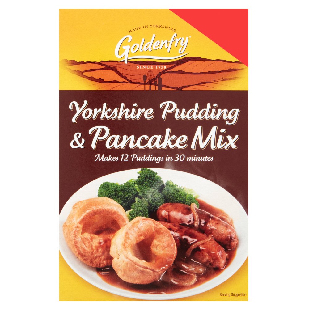 MASGoldenfry Yorkshire Pudding & Pancake Mix 142g-Food