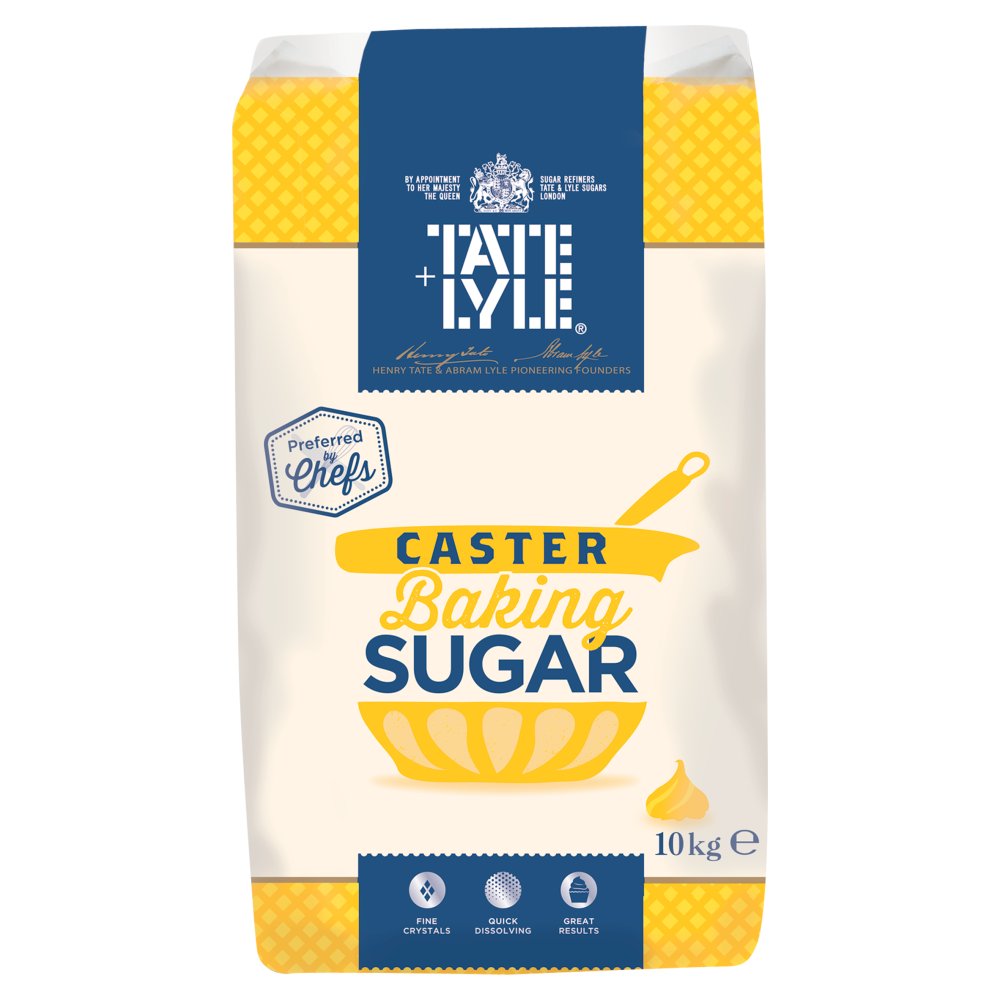 Tate & Lyle Caster Sugar 10kg-Food