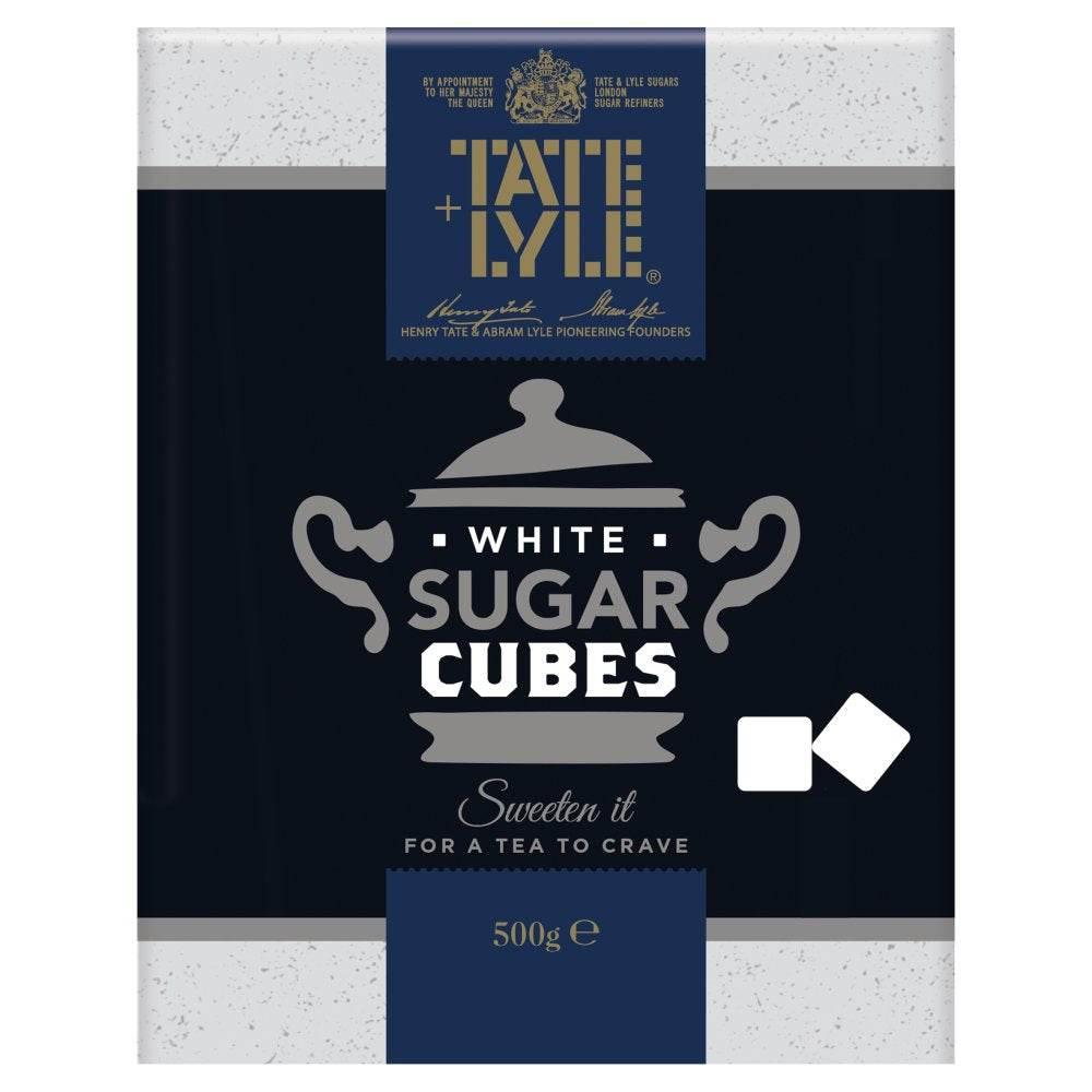 Tate & Lyle Fairtrade Cane Sugar White Cubes 500g-Food