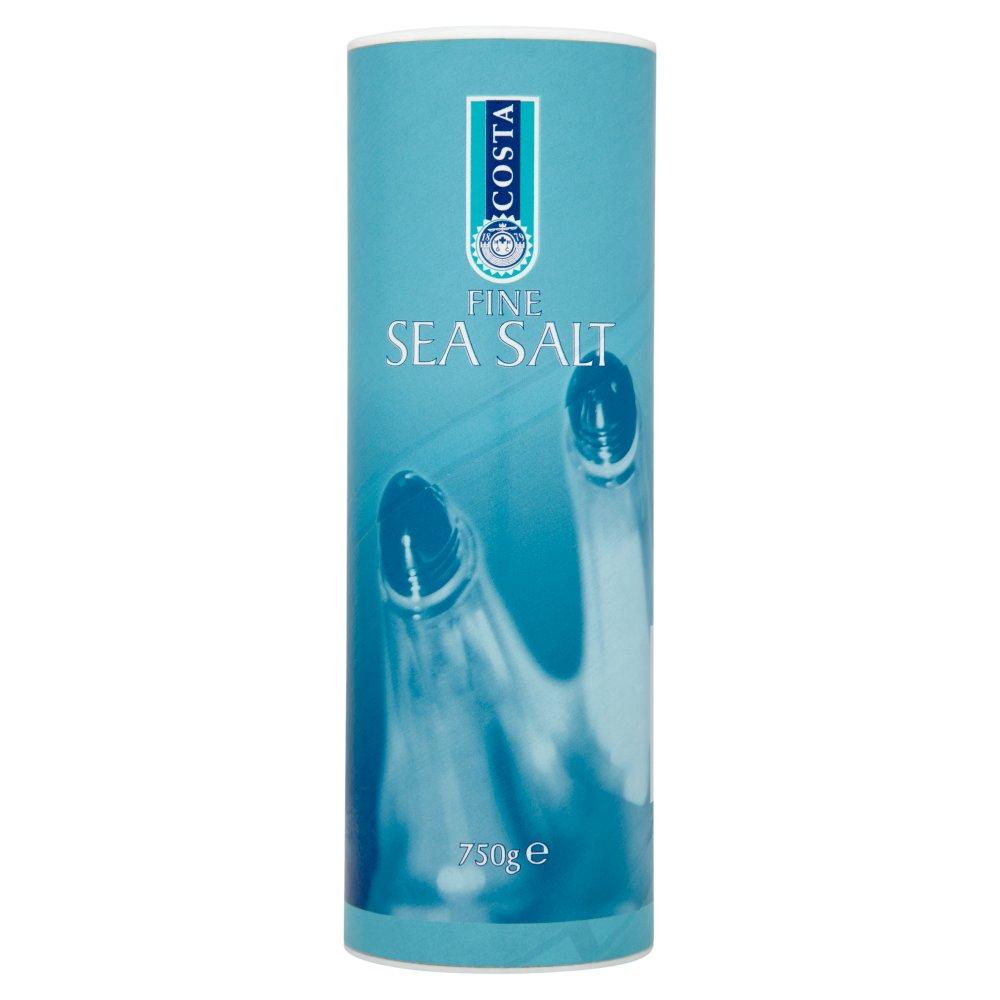 Costa Sea Salt Fine 750g Box of Box of 10