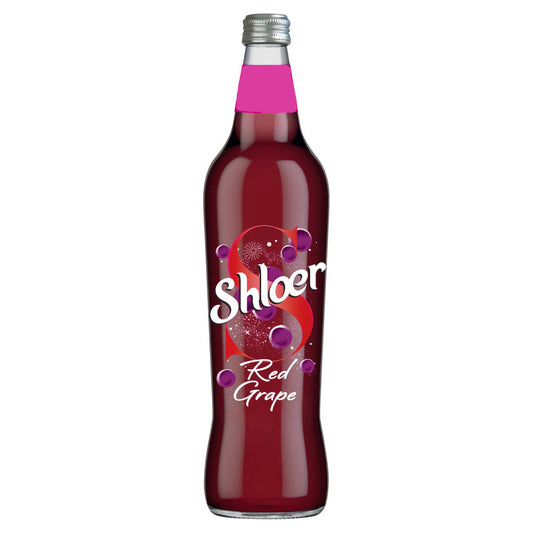 Shloer Red Grape Sparkling Fruit Drink 750ml