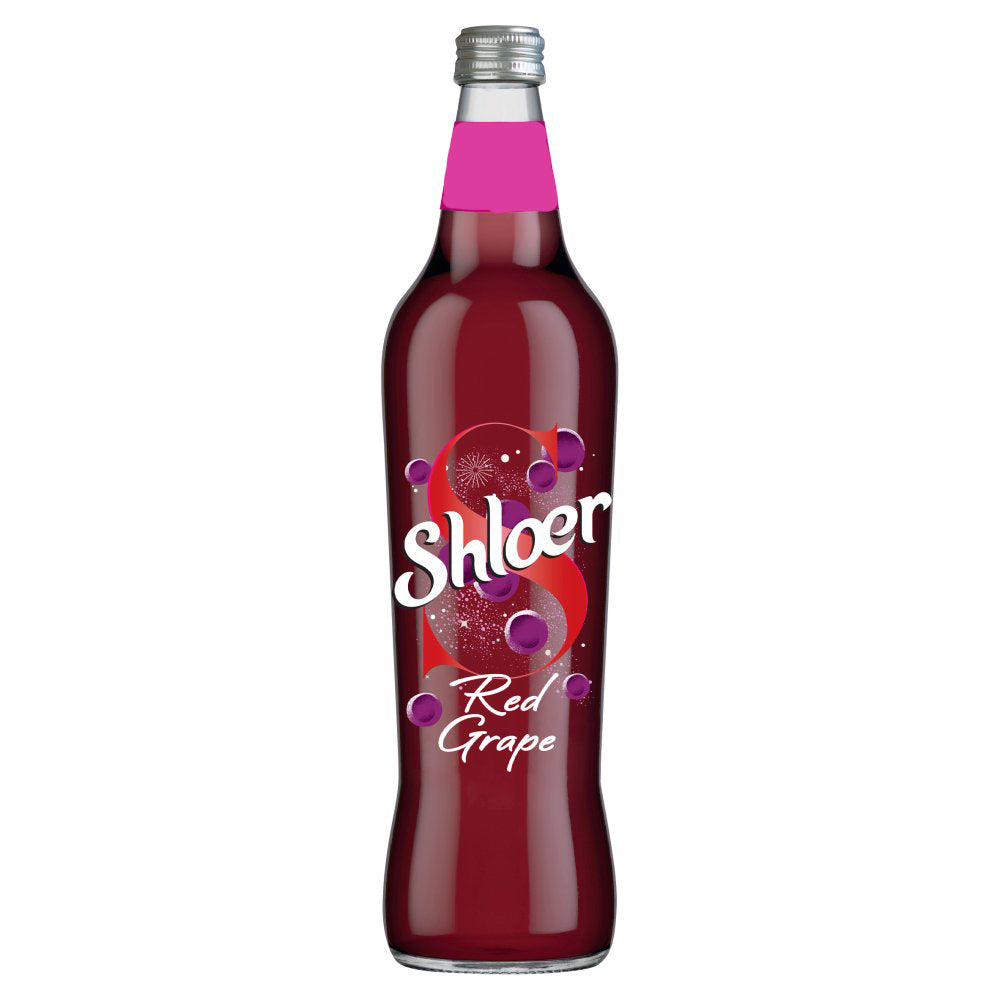 Shloer Red Grape Sparkling Fruit Drink 750ml-Food