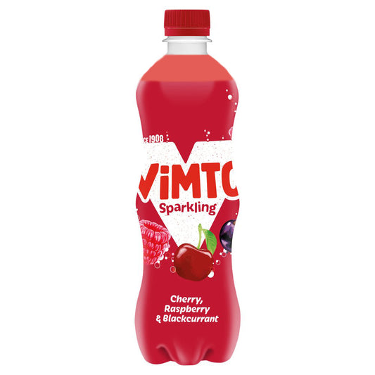 Vimto Sparkling Carb Cherry, Raspberry & Blackcurrant 500ml-Food