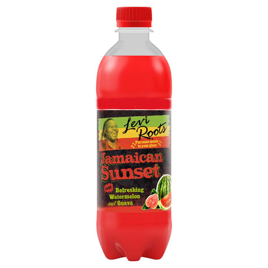 Levi Roots Jamaican Sunset with Refreshing Watermelon and Guava 500ml-Food