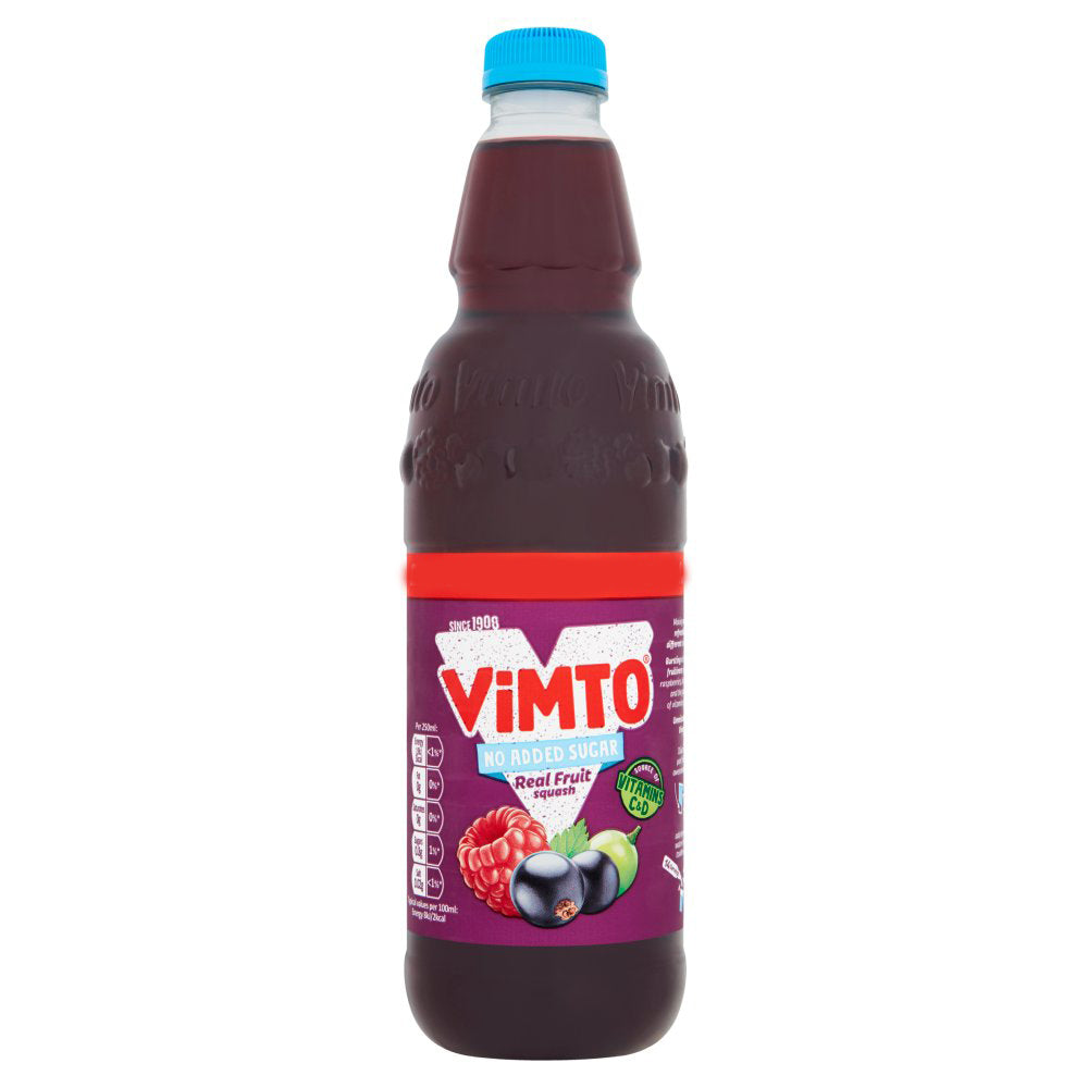 Vimto No Added Sugar Real Fruit Squash 725ml-Food