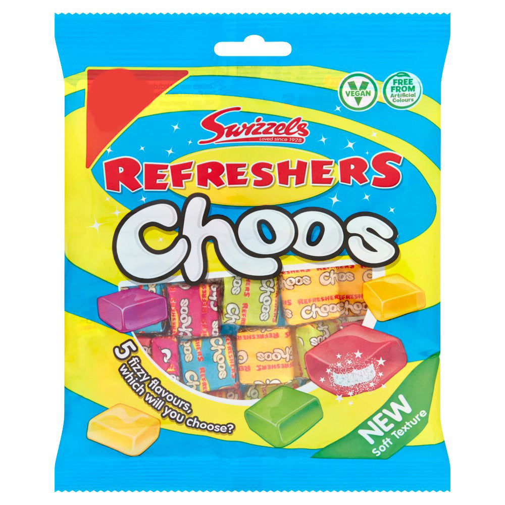 Swizzels Refreshers Choos 135g-Food