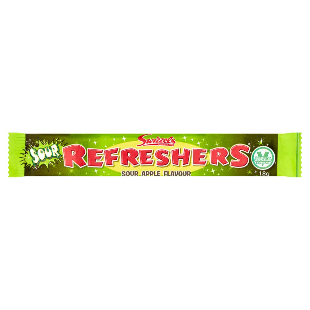 Swizzels Refreshers Sour Apple Flavour 18g-Food