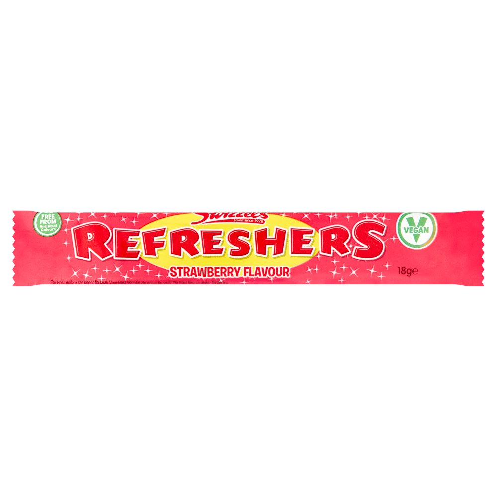Swizzels Refreshers Strawberry Flavour 18g-Food