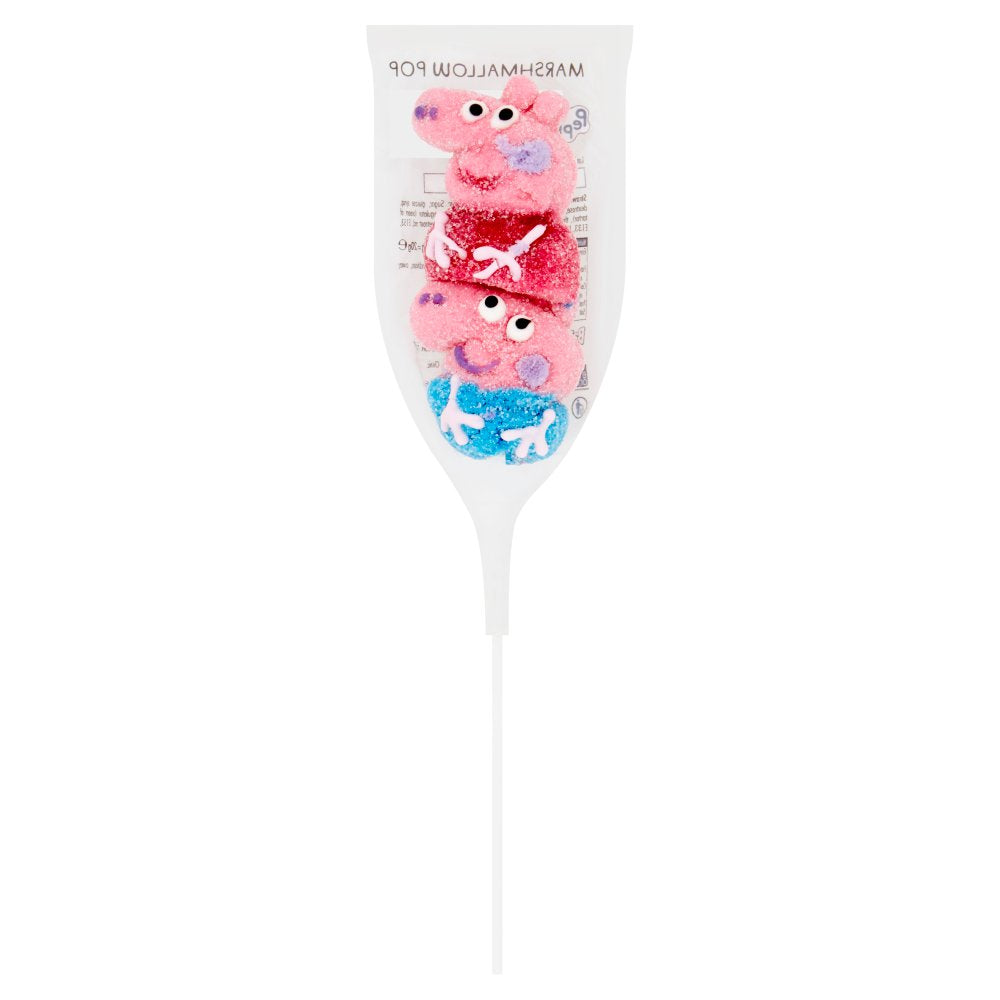 Peppa Pig Marshmallow Pop  2 x 10g (20g)-Food