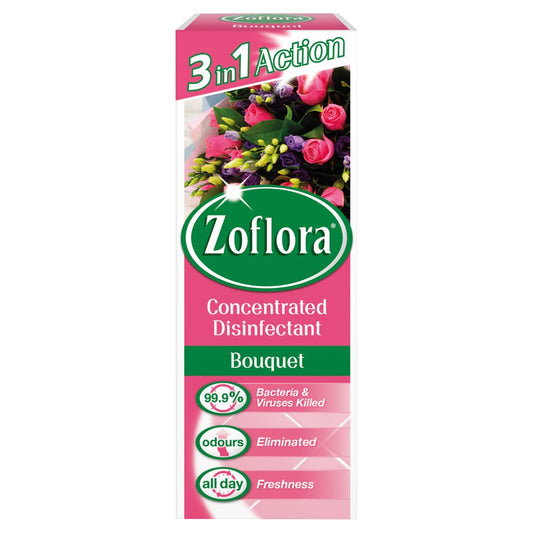 Zoflora 3 in 1 Action Concentrated Disinfectant Bouquet 120ml-Food