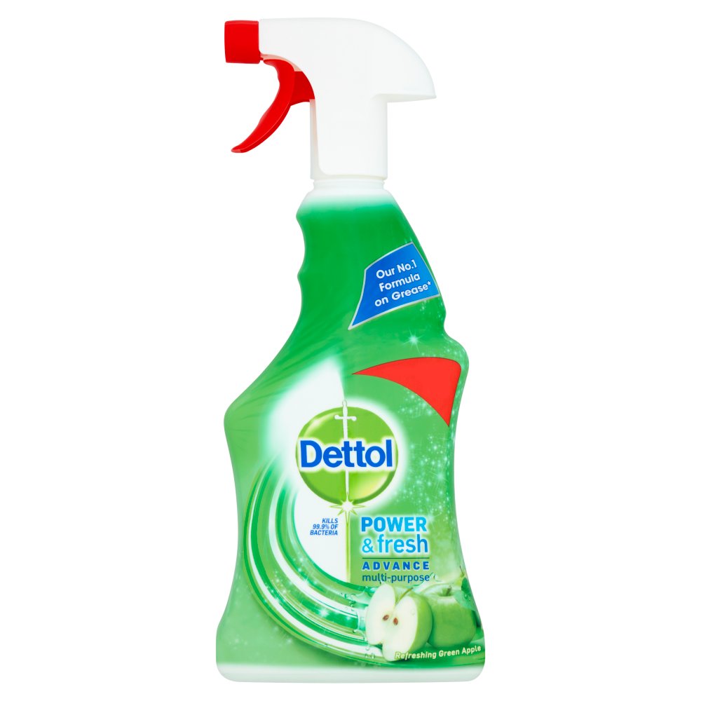 MASDettol Power & Fresh Advance Multi-Purpose Refreshing Green Apple 500ml-Food