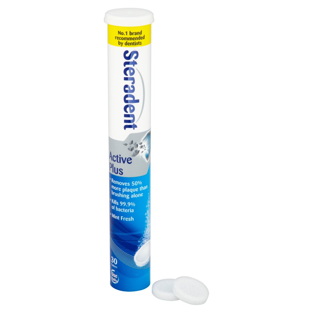 Steradent Active Plus 30 Tablets
