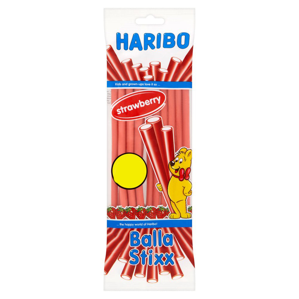 MASHARIBO Strawberry Balla Stixx Bag 140g-Food