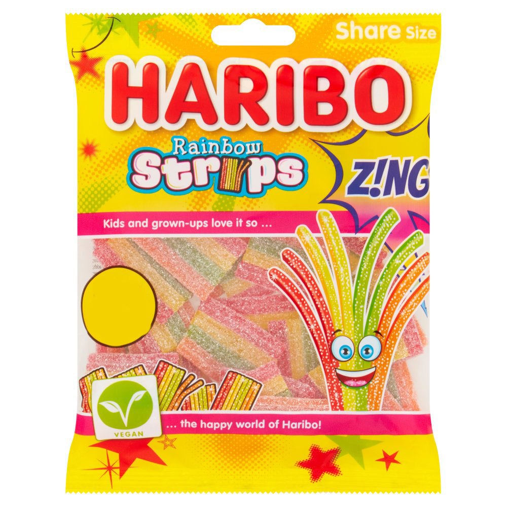 MASHARIBO Rainbow Strips Z!ng 130g-Food
