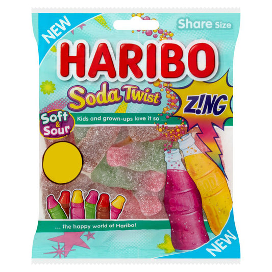 HARIBO Soda Twist Z!NG 160g