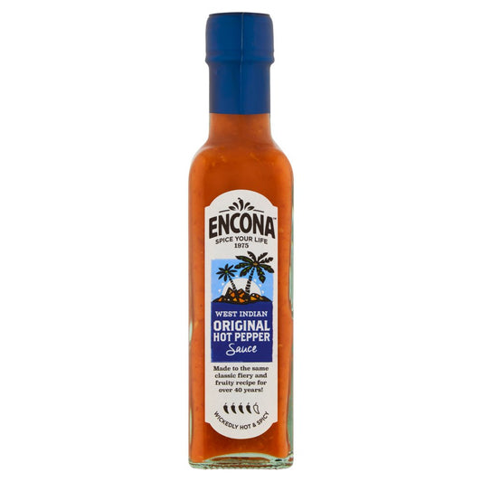 MASEncona West Indian Original Hot Pepper Sauce 220ml-Food