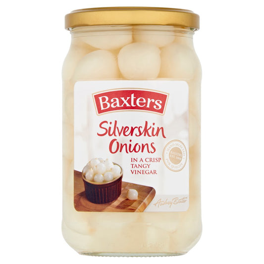 Baxters Silverskin Onions in a Crisp Tangy Vinegar 440g