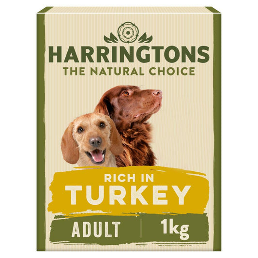 Harringtons Rich in Turkey with Veg Dry Dog Food 1kg