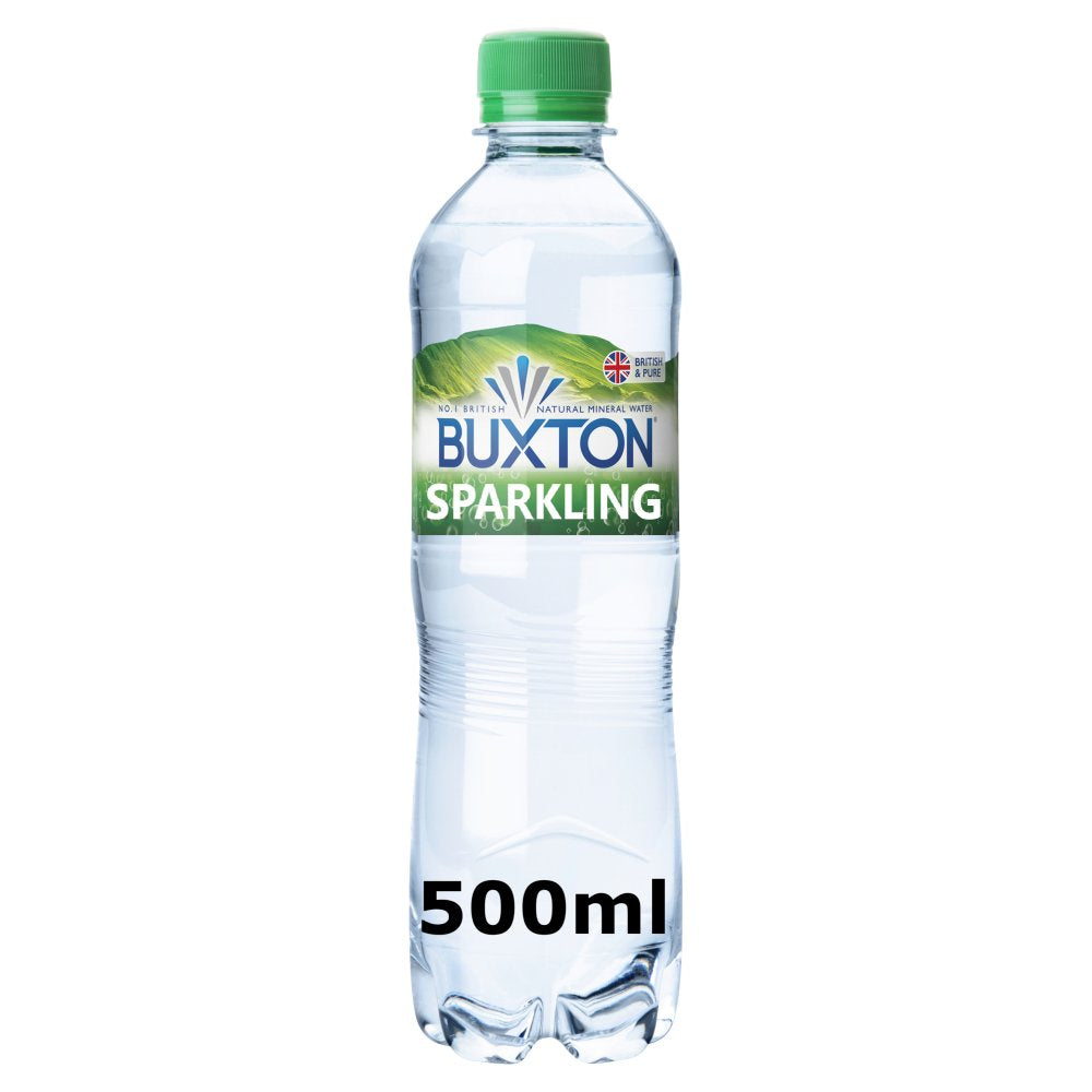 Buxton Sparkling Natural Mineral Water 500ml-Food