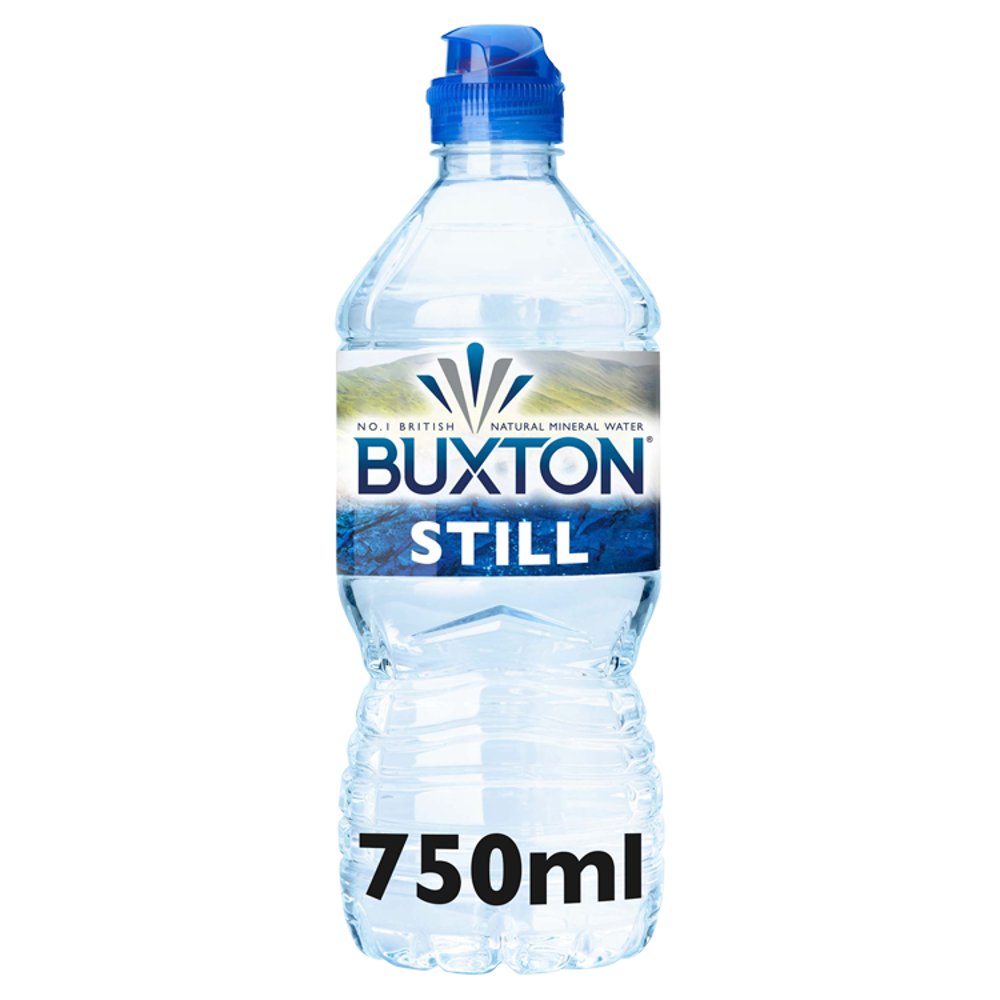 Buxton Still Natural Mineral Water Sports Cap 750ml-Food