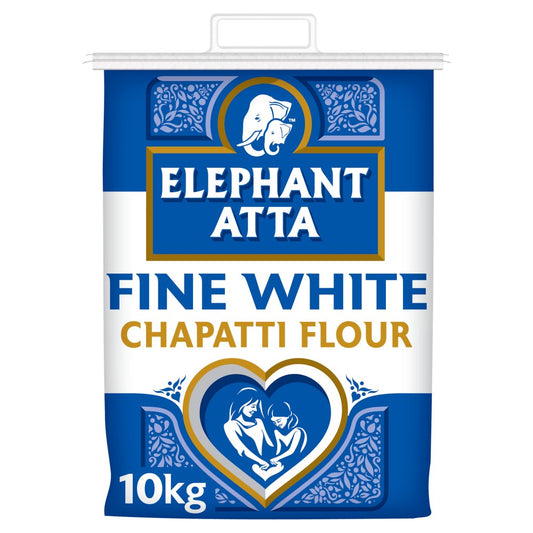 MASElephant Atta Fine White Chapatti Flour 10kg-Food