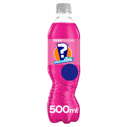 Fanta Zero What The Fanta Mystery Flavour 500ml