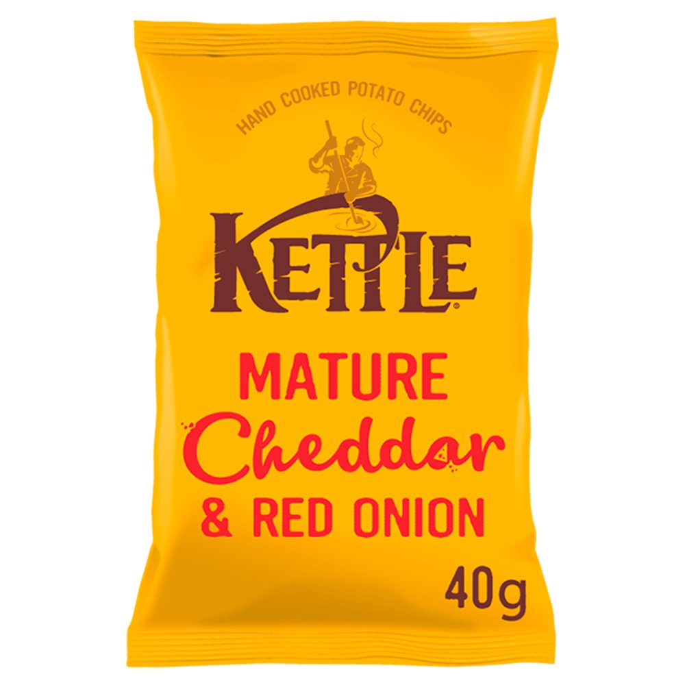 MASKETTLE® Chips Mature Cheddar & Red Onion 40g-Food