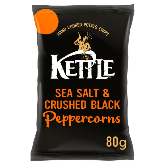 MASKETTLE® Chips Sea Salt & Crushed Black Peppercorns 80g-Food