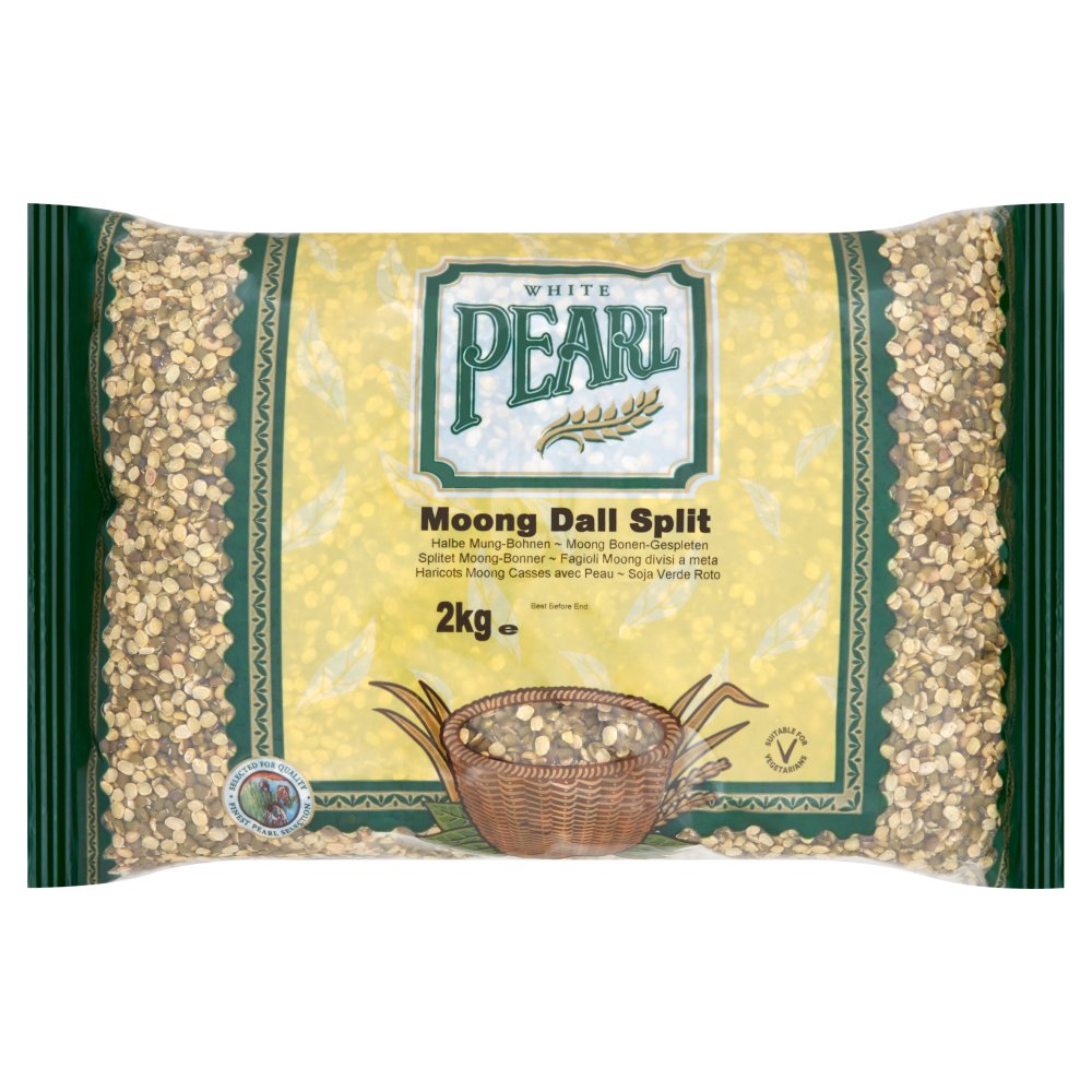 White Pearl Moong Dall Split 2kg-Food