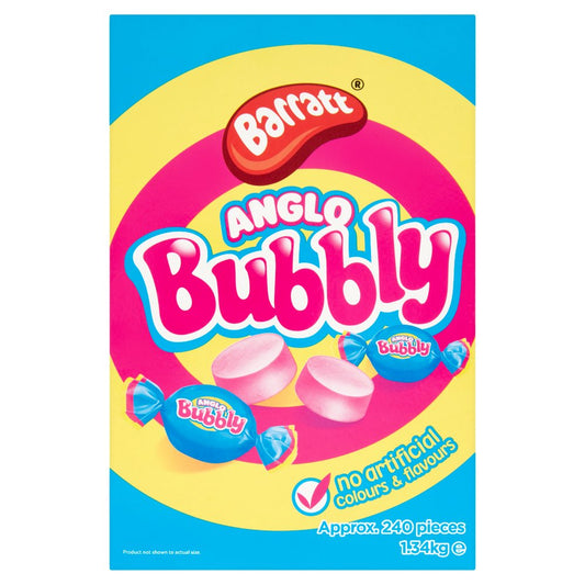 Barratt Anglo Bubbly 240 Pieces 1.34kg