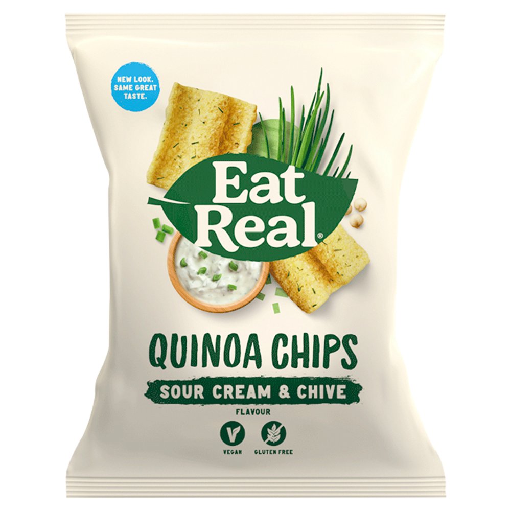 MASEat Real Quinoa Chips Sour Cream & Chive Flavour 30g-Food